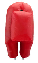 YuMe Official Among Us Toys Cool Inflatable Funny Cosplay Halloween Costumes for Adults - Red Crewmate