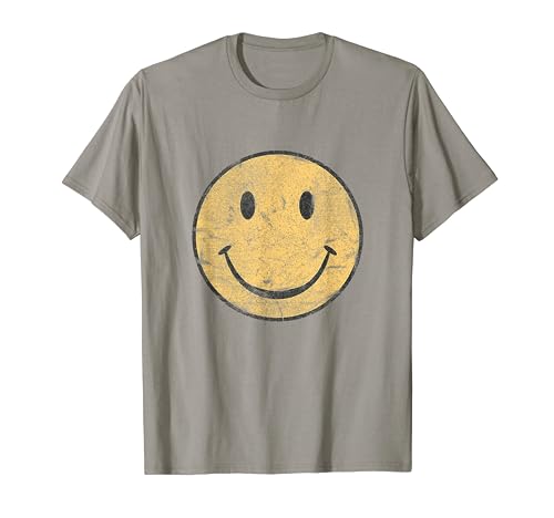Vintage SMILE FACE | 70's Vibe | Yellow Smile T-Shirt