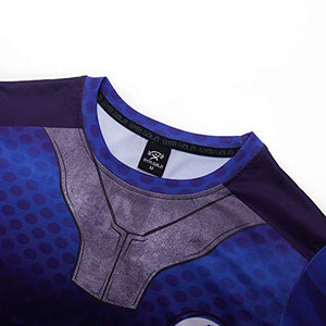 Fantastic Hero Shirt Long Sleeve Casual and Sports Cosplay Cool 3D Printed Compression Shirt
