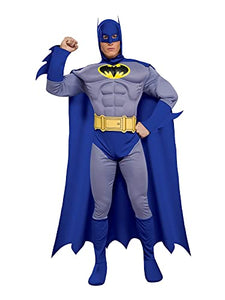 Rubie's Dc Heroes and Villains Collection Deluxe Muscle Chest Batman Costume