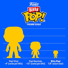 Funko Bitty Pop! Disney, Star Wars, DC, Harry Potter, Five Nights at Freddys, Teenage Mutant Ninja Turtles Mini Collectible Toys - Mystery Chase Figure (Styles May Vary) 4-Pack