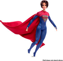 Supergirl Barbie Doll, Collectible Doll from The Flash Movie Wearing Red and Blue Suit with Cape, Doll Stand Included
