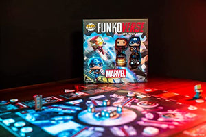 Funko Games Funkoverse: Marvel 100 4-Pack - Black Panther - Marvel Comics - Light Strategy Board Game for Children & Adults (Ages 10+) - 2-4 Players - Collectible Vinyl Figure - Gift Idea
