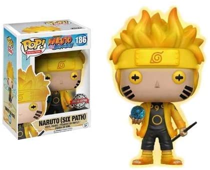 Naruto Shippuden - Naruto (Six Path) (GITD) POP Figure #186 Special Edition
