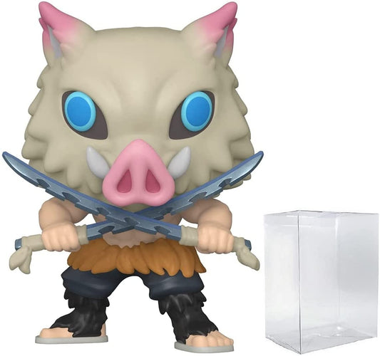 Demon Slayer Inosuke Hashibira Pop! Vinyl Figure (Bundled with Box Protector)