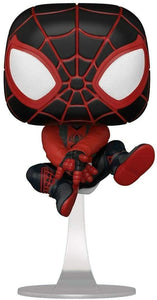 Spider-Man Miles Morales Bodega Cat Suit Pop # 767 Marvel Gamerverse Vinyl Figure (Bundled with EcoTek Protector to Protect Display Box)