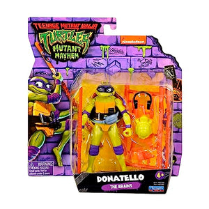 Teenage Mutant Ninja Turtles: Mutant Mayhem 4.5” Donatello Basic Action Figure by Playmates Toys