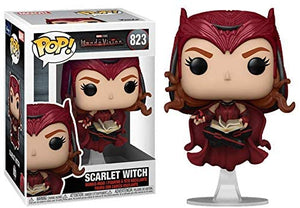POP Marvel: WandaVision - The Scarlet Witch Funko Pop! Vinyl Figure (Bundled with Compatible Pop Box Protector Case)