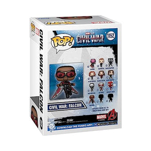 Funko Pop! Marvel: Captain America: Civil War Build A Scene - Falcon, Amazon Exclusive, Figure 10 of 12