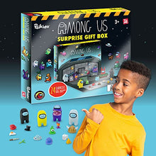 YuMe Official Among Us Toikido Surprise Figurines Mystery Gift Box, Kids, Boys and Girls Toy Action Figures Game Set