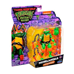 Teenage Mutant Ninja Turtles: Mutant Mayhem 4.25” Michelangelo Basic Action Figure by Playmates Toys