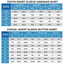 Vintage Version Funny Horror Halloween Hawaiian Shirts for Men Women Tropical Casual Short Sleeve Button Shirt