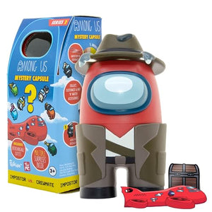 YuMe Official Among Us Mystery Capsules Impostor vs Crewmate Blind Box Stocking Stuffers Mini Action Figure Surprise Toys Bag Accessories for Boys and Girls - Series 2