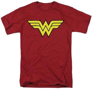 Trevco Men's Wonder Woman Logo T-Shirt