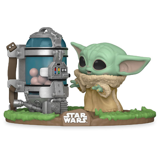 Star Wars: The Mandalorian The Child with Egg Canister Deluxe Pop Vinyl Figure