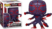 Spider-Man Miles Morales Programmable Matter Suit Pop # 773 Marvel Gamerverse Vinyl Figure (Bundled with EcoTek Protector to Protect Display Box)