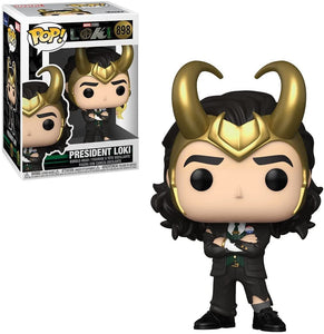 President Loki Funko Pop! (Bundled with Box Protector)