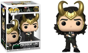 President Loki Funko Pop! (Bundled with Box Protector)
