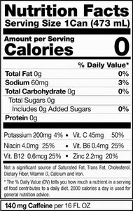 G Fuel Kamehameha Strawberry Lychee Flavored Energy Drink Dragon Ball Z, 16 oz Can, 12-pack
