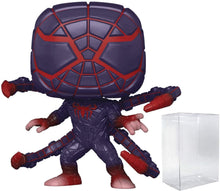 Spider-Man Miles Morales Programmable Matter Suit Pop # 773 Marvel Gamerverse Vinyl Figure (Bundled with EcoTek Protector to Protect Display Box)