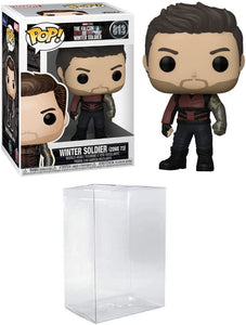 The Falcon and Winter Soldier Winter Soldier Pop! Vinyl Figure 813 (Bundled with Box Protector)