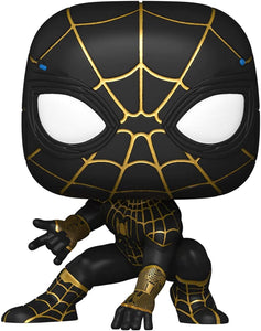 Spider-Man: No Way Home - Spider-Man in Black and Gold Suit  (Bundled with Box Protector)