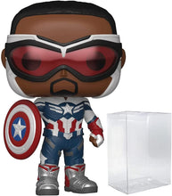 The Falcon and Winter Soldier Captain America Pop! Vinyl Figure 814 (Bundled with Box Protector)