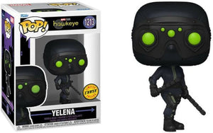 Hawkeye Yelena Belova [Black Widow] Limited Edition Chase Funko Pop (Bundled with Box Protector)