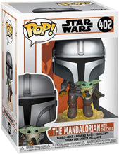 Star Wars: The Mandalorian - Mandalorian Flying with The Child (Bundled with Box Protector)