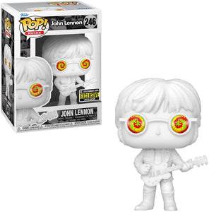 John Lennon with Psychedelic Shades Entertainment Earth Exclusive Funko Pop! (Bundled with Box Protector)