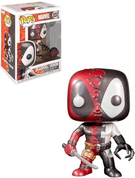 Funko Pop Venom Venomized Deadpool Metallic