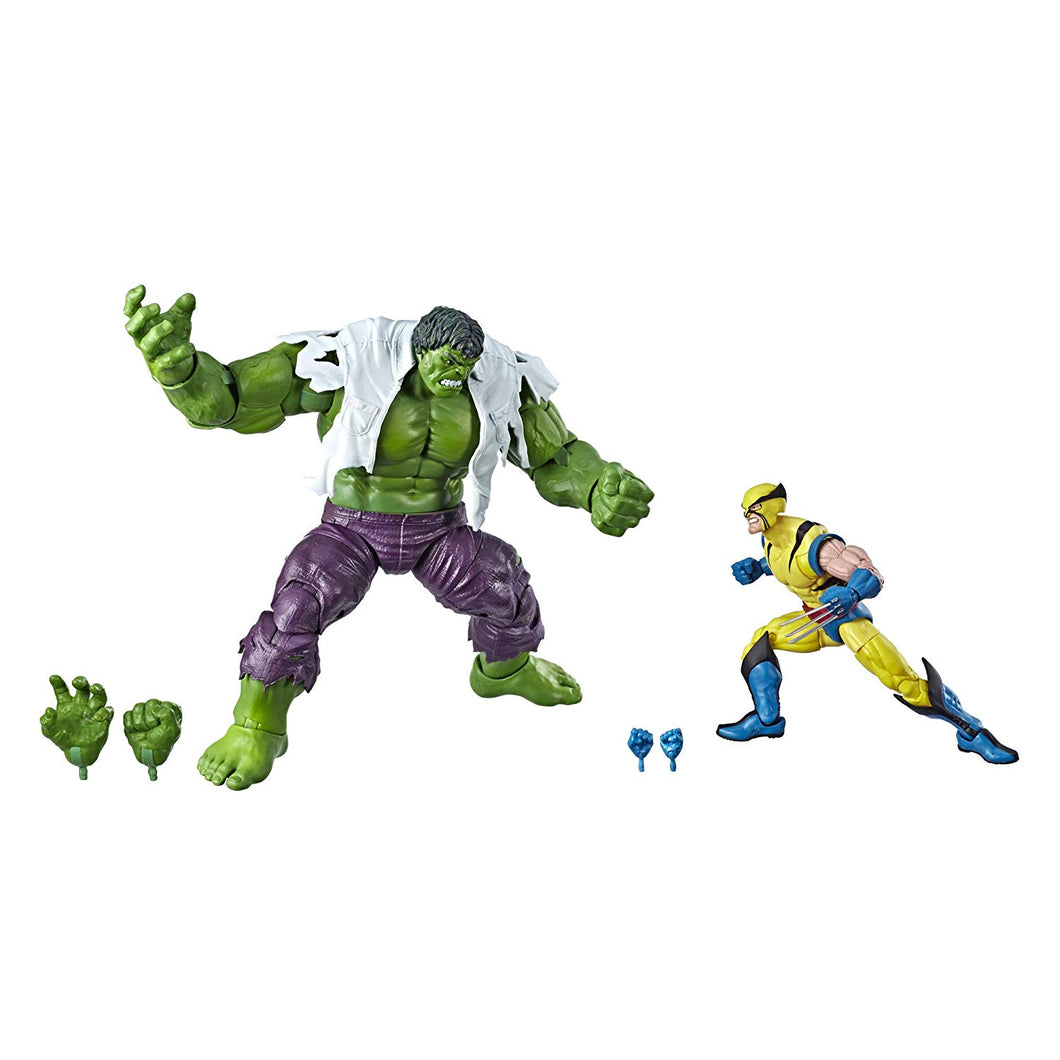 elevation beskyttelse radiator Marvel Legends 80th Anniversary Hasbro Wolverine and Hulk 6-Inch Actio –  ShopSuperheroesUltimate.com