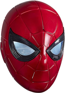 Spider-Man Marvel Legends Series Iron Spider Electronic Helmet with Glowing Eyes, 6 Light Settings and Adjustable Fit