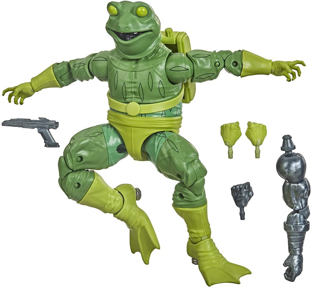 Spider-Man Hasbro Marvel Legends Series Marvel’s Frog-Man 6-inch Collectible Action Figure Toy for Kids Age 4 and Up