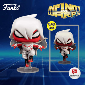 Warped Heroes Exclusive Pop! Figures Infinity Warps Bundled with Marvel Iron Hammer Glow in The Dark + Soldier Supreme + Arach-Knight 3 Items