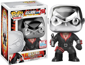 Funko POP! Animation: G.I. JOE - Destro | 2017 NYCC Fall Convention Exclusive # 268