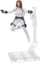 Black Widow Marvel Legends 6-Inch Deluxe White Costume Action Figure with Stand