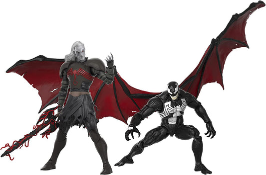Spider-Man Marvel Legends Series 60th Anniversary Marvel’s Knull and Venom 2-Pack King in Black