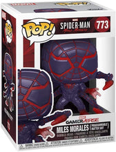 Spider-Man Miles Morales Programmable Matter Suit Pop # 773 Marvel Gamerverse Vinyl Figure (Bundled with EcoTek Protector to Protect Display Box)