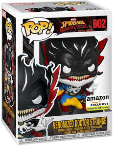 Funko Pop! Marvel: Maximum Venom - Dr. Strange, Glow in The Dark, Amazon Exclusive