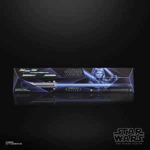Star Wars The Black Series Ahsoka Tano Force FX Elite Lightsaber with Advanced LEDs and Sound Effects