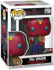 Funko Pop! Marvel Wandavision 70s Vision Exclusive Figure