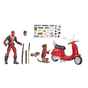 Marvel Legends Deadpool with Scooter 6 Figure Vehicle Set
