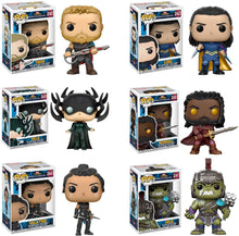 Funko Pop Thor Ragnarok Thor Gladiator Suit #240, Loki Sakaarian #242, Hela Masked #243, Heimdall #245, Valkyrie Scavenger Suit #244, Hulk Helmeted Gladiator #241 Vinyl Figures SET