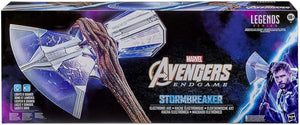 Avengers Marvel Endgame Marvel Legends Stormbreaker Electronic Axe Thor Premium Roleplay Item with Sound FX, for Fans, Collectors, and Adults