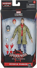 Spider-Man Hasbro Marvel Legends Series Into The Spider-Verse Peter B. Parker 6-inch Collectible Action Figure Toy for Kids Age 4 and Up