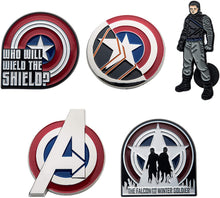 Marvel The Winter Soldier Enamel 5 Pin Set (Amazon Exclusive)