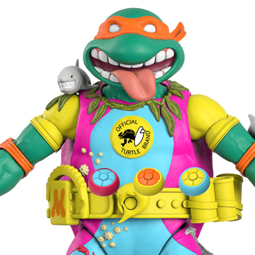 Teenage Mutant Ninja Turtles Ultimates Sewer Surfer Mike 7-Inch Action Figure