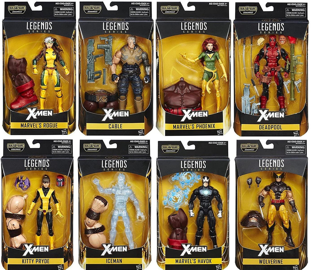 X-Men Marvel Legends 6-Inch Action Figures Wave 1 Set of 8