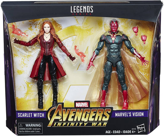 Hasbro Marvel Legends Toys R Us Exclusive Avengers Infinity War 2-Pack Vision and Scarlet Witch